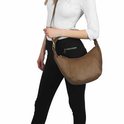 Hobo bag mit LED-Licht-Fach