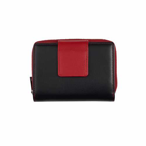 Portefeuille femme zippé, RFID