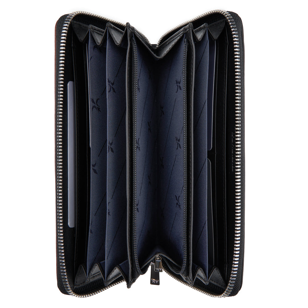 Portefeuille femme, large, RFID