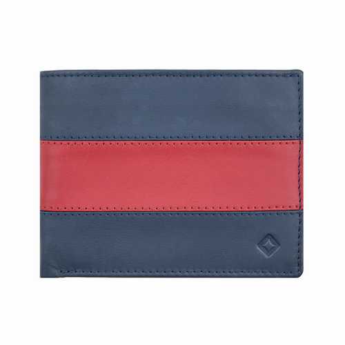 Portefeuille homme avec fermeture éclair dans le compartiment à billets, RFID