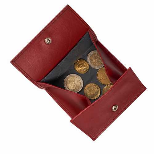 Portefeuille unisexe avec grand compartiment pour la monnaie, RFID