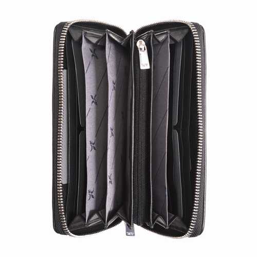Portefeuille femme, large, RFID
