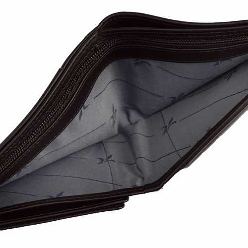 Portefeuille homme avec rabat, RFID