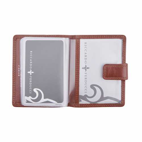 Étui à cartes de crédit avec patte, RFID