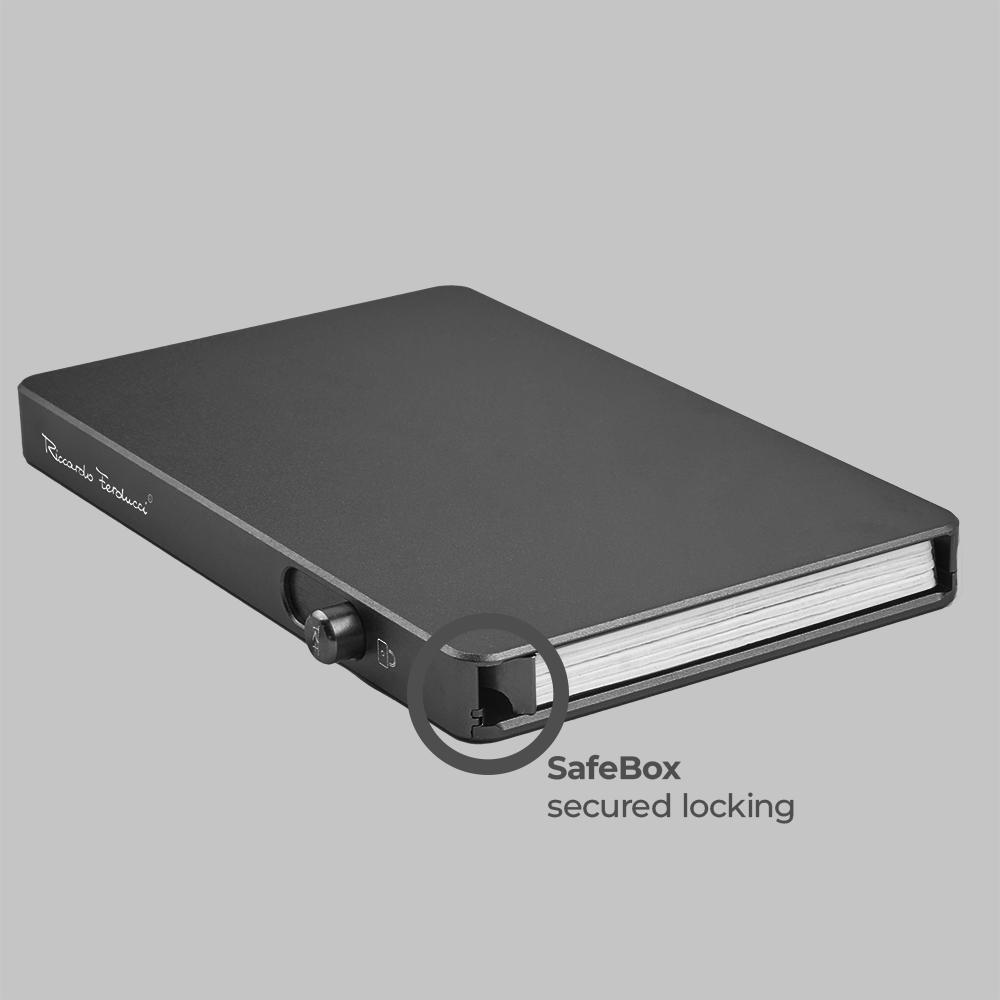 Kreditkartenetui SafeBox m. Clip, RFID