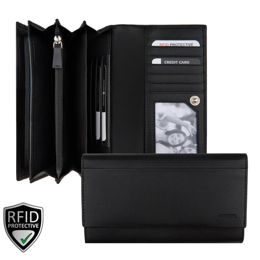 Damen Geldbörse, breit, RFID