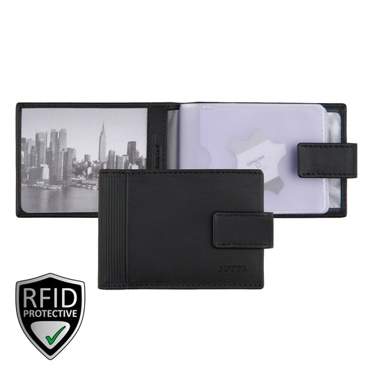 Kreditkartenetui mit Lasche, RFID