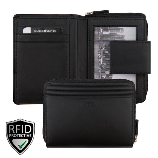 Damen Reißverschluss-Börse, RFID