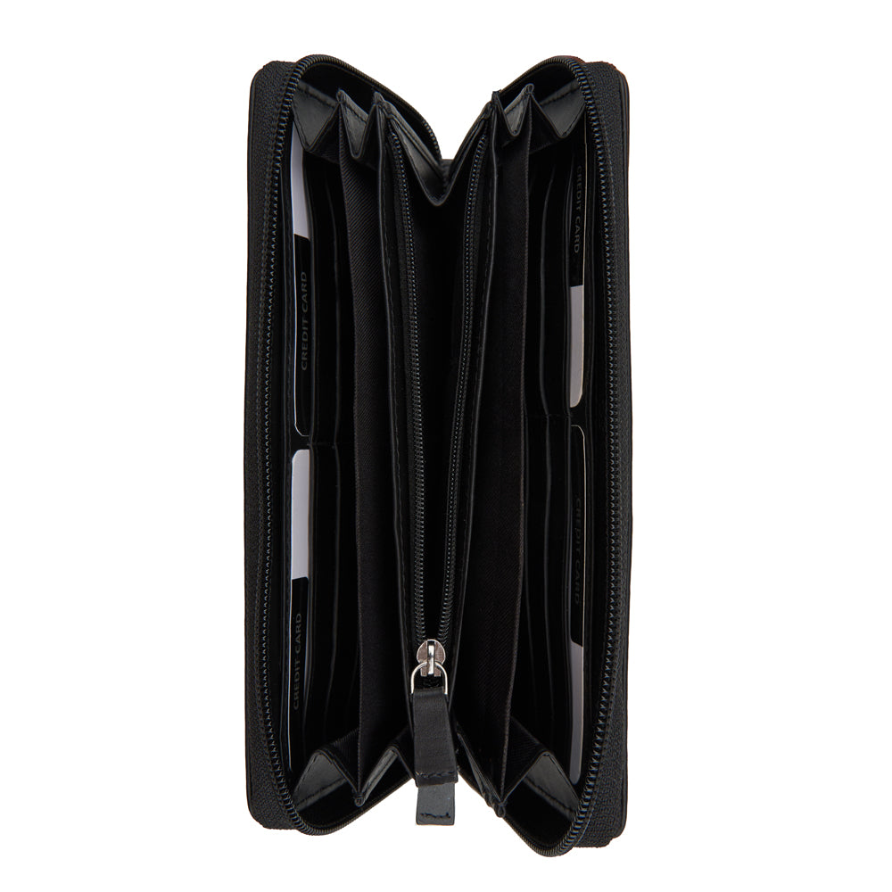 Portefeuille pour femmes, large, RFID