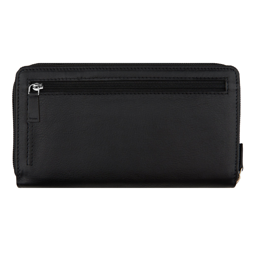 Portefeuille pour femmes, large, RFID