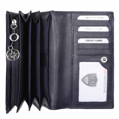 Damen Geldbörse, breit, RFID