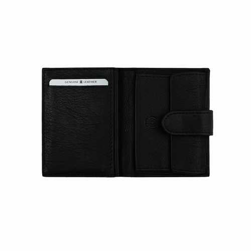 Unisex Geldbörse, klein mit Lasche, RFID