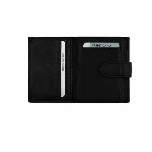 Unisex Geldbörse, klein mit Lasche, RFID